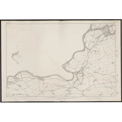 1860 Map of Northumberland IX (inset VIIIA), 1865 Print