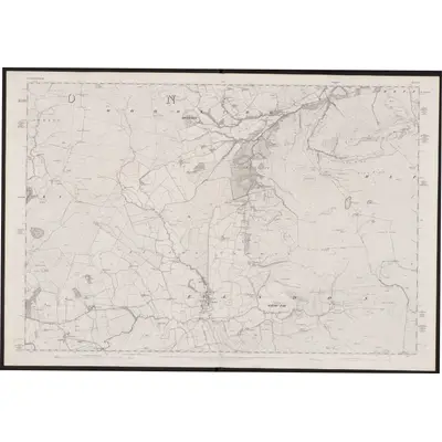 1863 Map of Northumberland LII, 1866 Print