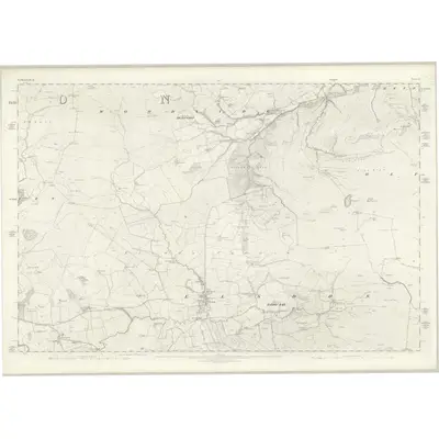 1863 Map of Northumberland LII, 1866 Print