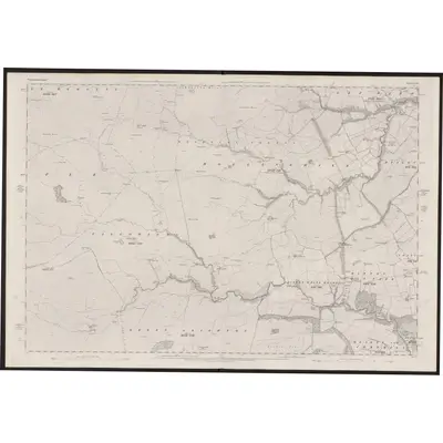1863 Map of Northumberland LIII, 1866 Print
