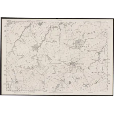 1863 Map of Northumberland LIV, 1866 Print