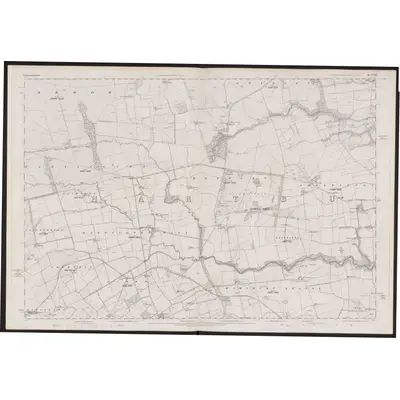 1863 Map of Northumberland LXII, 1866 Print