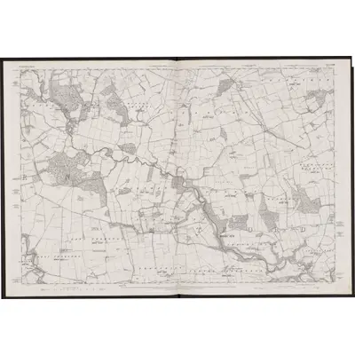 1860 Map of Northumberland LXIII, 1866 Print