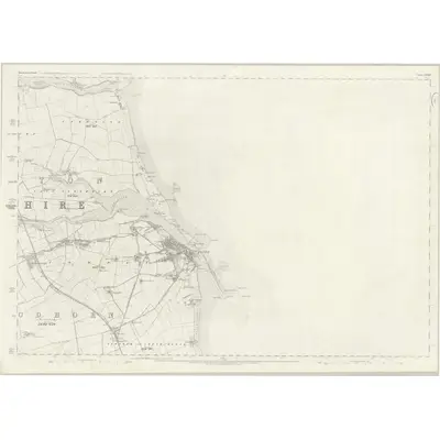1859 Map of Northumberland LXXIII, 1865 Print