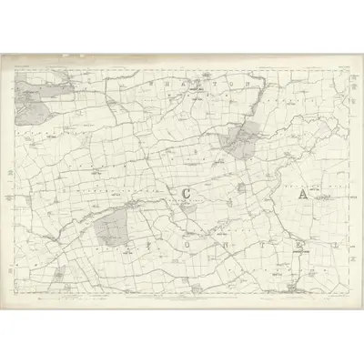 1859 Map of Northumberland LXXIX, 1865 Print