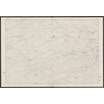 1861 Map of Northumberland LXXV, 1866 Print