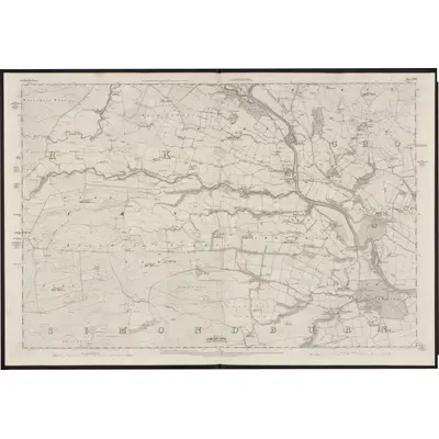 1862 Map of Northumberland LXXVI, 1866 Print