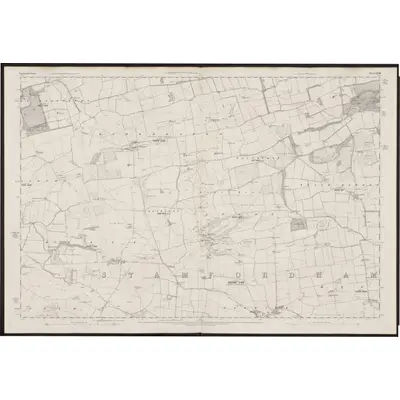 1859 Map of Northumberland LXXVIII, 1866 Print