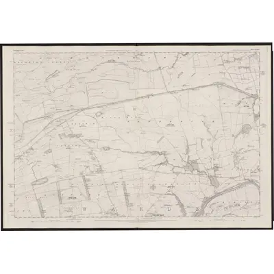 1861 Map of Northumberland LXXXIV, 1866 Print