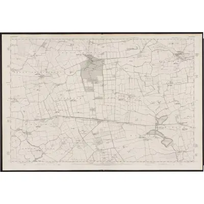 1860 Map of Northumberland LXXXVI, 1864 Print