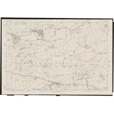 1860 Map of Northumberland LXXXVII, 1865 Print