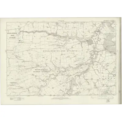 1920 Map of Northumberland nC, 1924 Print