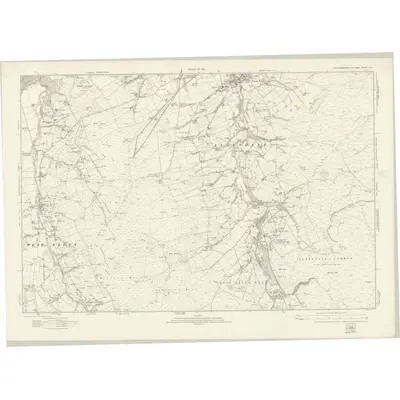 1919 Map of Northumberland nCV, 1924 Print