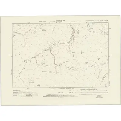 1895 Map of Northumberland nLXIII.SE, 1926 Print