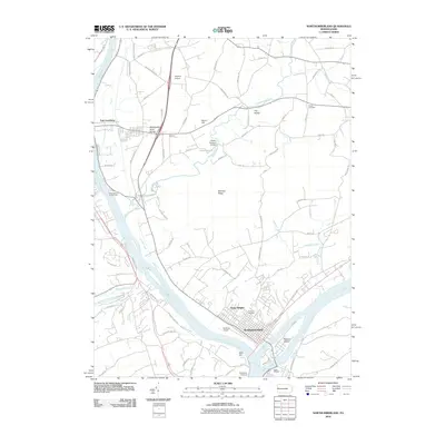 2010 Map of Northumberland, 2010 Print