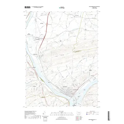 2019 Map of Northumberland, 2019 Print