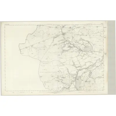 1861 Map of Northumberland XCI, 1865 Print