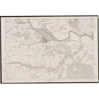 1860 Map of Northumberland XCIV, 1865 Print