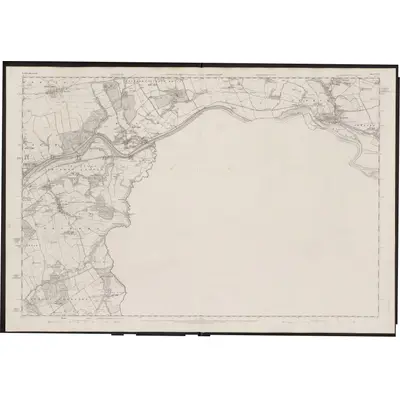 1858 Map of Northumberland XCVI, 1864 Print