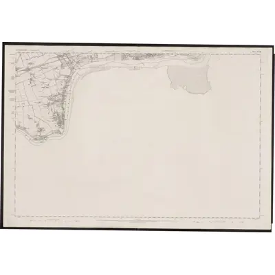 1858 Map of Northumberland XCVIII, 1864 Print