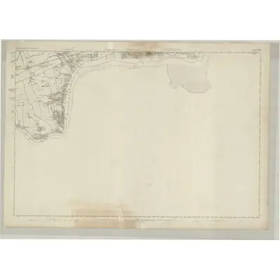 1858 Map of Northumberland XCVIII, 1864 Print
