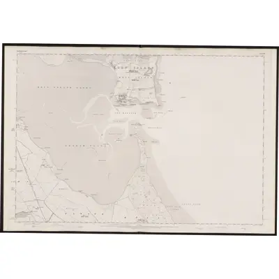 1860 Map of Northumberland XII, 1866 Print