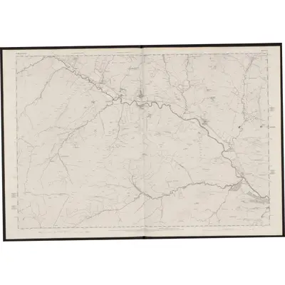 1863 Map of Northumberland XLI, 1866 Print