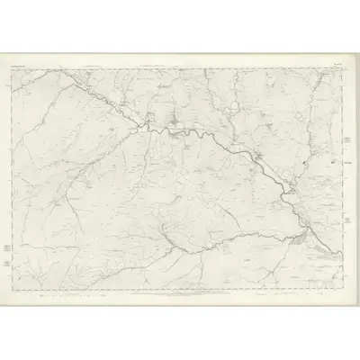 1863 Map of Northumberland XLI, 1866 Print