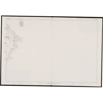 1863 Map of Northumberland XLVII, 1866 Print