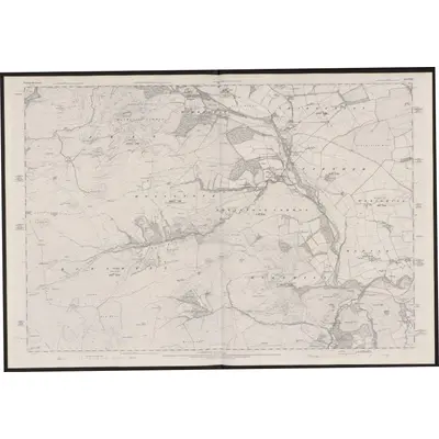 1863 Map of Northumberland XLVIII, 1866 Print