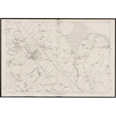 1860 Map of Northumberland XVI, 1865 Print