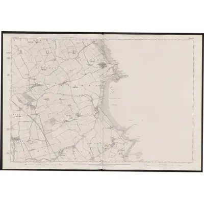 1860 Map of Northumberland XXII, 1866 Print