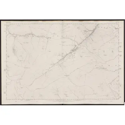 1860 Map of Northumberland XXIV, 1866 Print