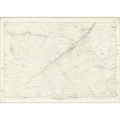 1860 Map of Northumberland XXIV, 1866 Print