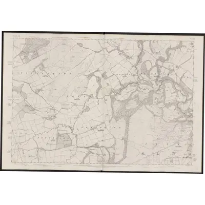 1861 Map of Northumberland XXXI, 1867 Print