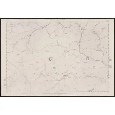 1863 Map of Northumberland XXXV, 1866 Print