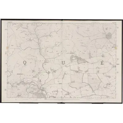 1863 Map of Northumberland XXXVI, 1866 Print