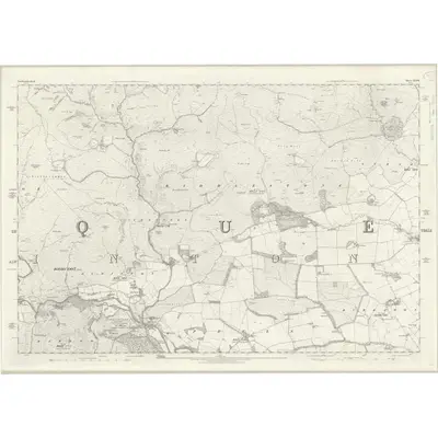 1863 Map of Northumberland XXXVI, 1866 Print