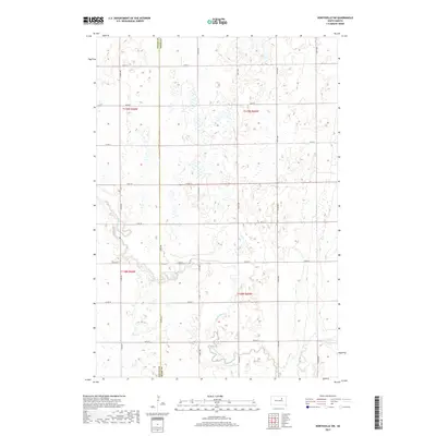 2017 Map of Northville SW, 2017 Print