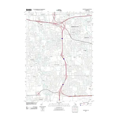 2011 Map of Northville, 2011 Print