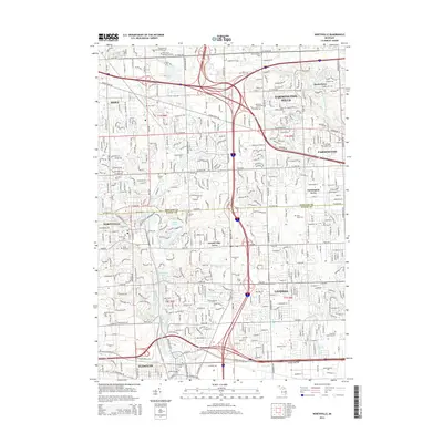 2014 Map of Northville, 2014 Print