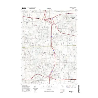2017 Map of Northville, 2017 Print