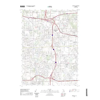 2023 Map of Northville, 2023 Print