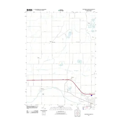 2011 Map of Northwest Albion, 2011 Print
