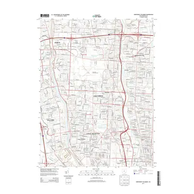 2013 Map of Northwest Columbus, 2013 Print