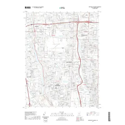 2019 Map of Northwest Columbus, 2019 Print