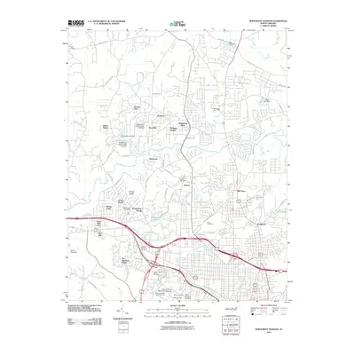 2010 Map of Northwest Durham, 2010 Print