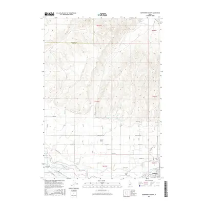 2017 Map of Northwest Emmett, 2017 Print