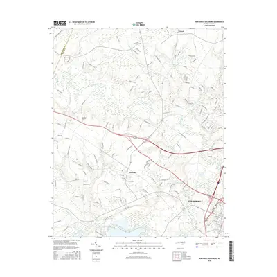 2016 Map of Northwest Goldsboro, 2016 Print