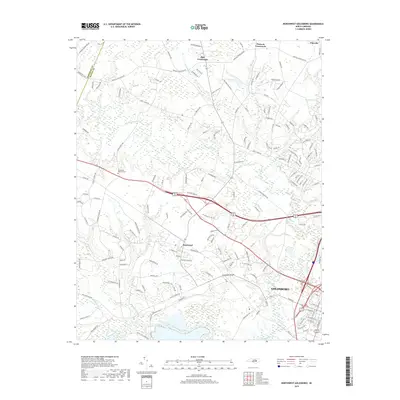 2019 Map of Northwest Goldsboro, 2019 Print